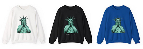 Liberty in Distress Sweatshirts
