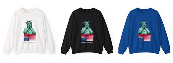 Liberty in Distress Sweatshirts