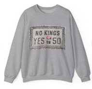 No Kings, Yes on 50 T-Sweatshirt